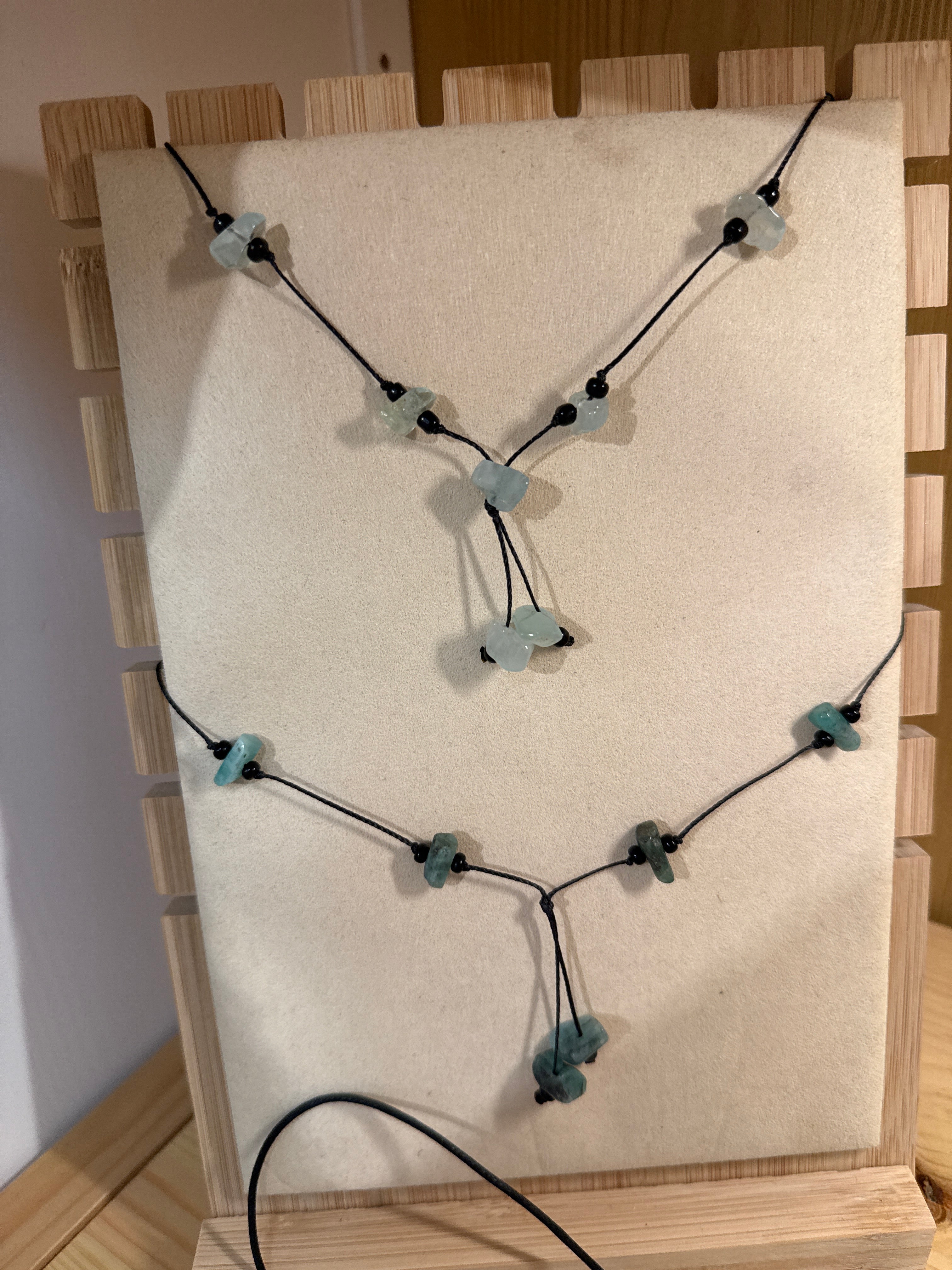 Collana - Fili pietre